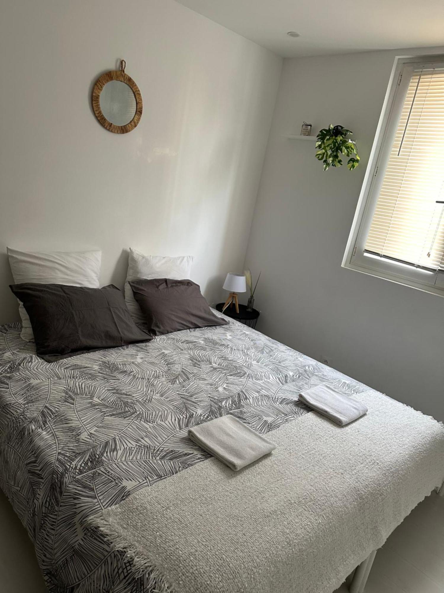Privat Room In Private Security Residence With Free Parking, 1 Minute From Tramway, 9 Minutes From De Center, Accessible All Transports نيس المظهر الخارجي الصورة