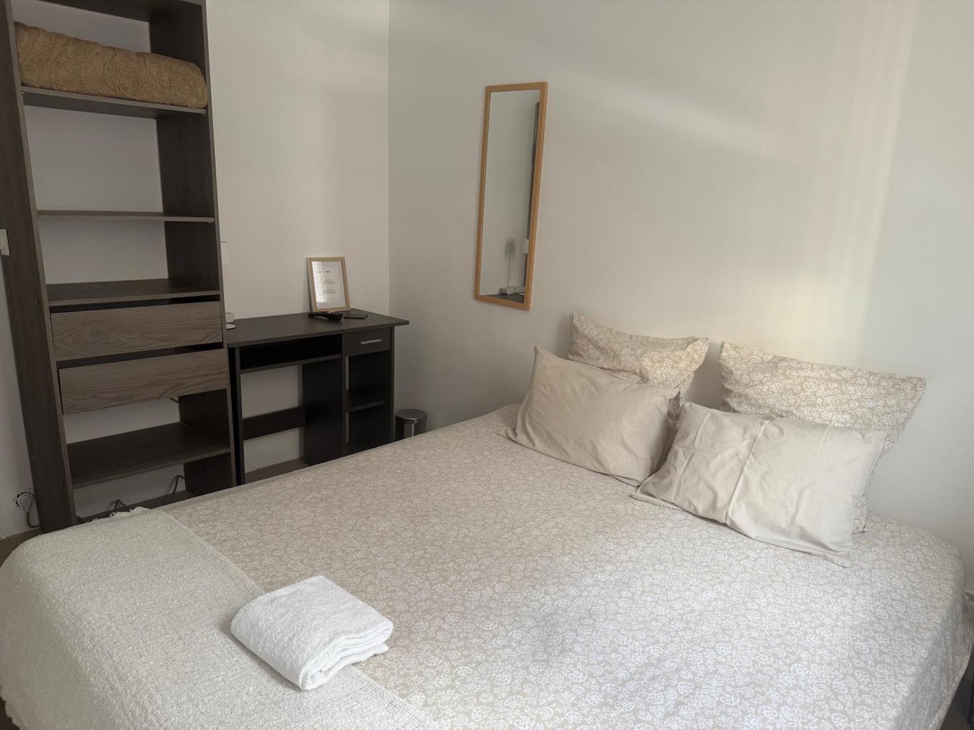 Privat Room In Private Security Residence With Free Parking, 1 Minute From Tramway, 9 Minutes From De Center, Accessible All Transports نيس المظهر الخارجي الصورة